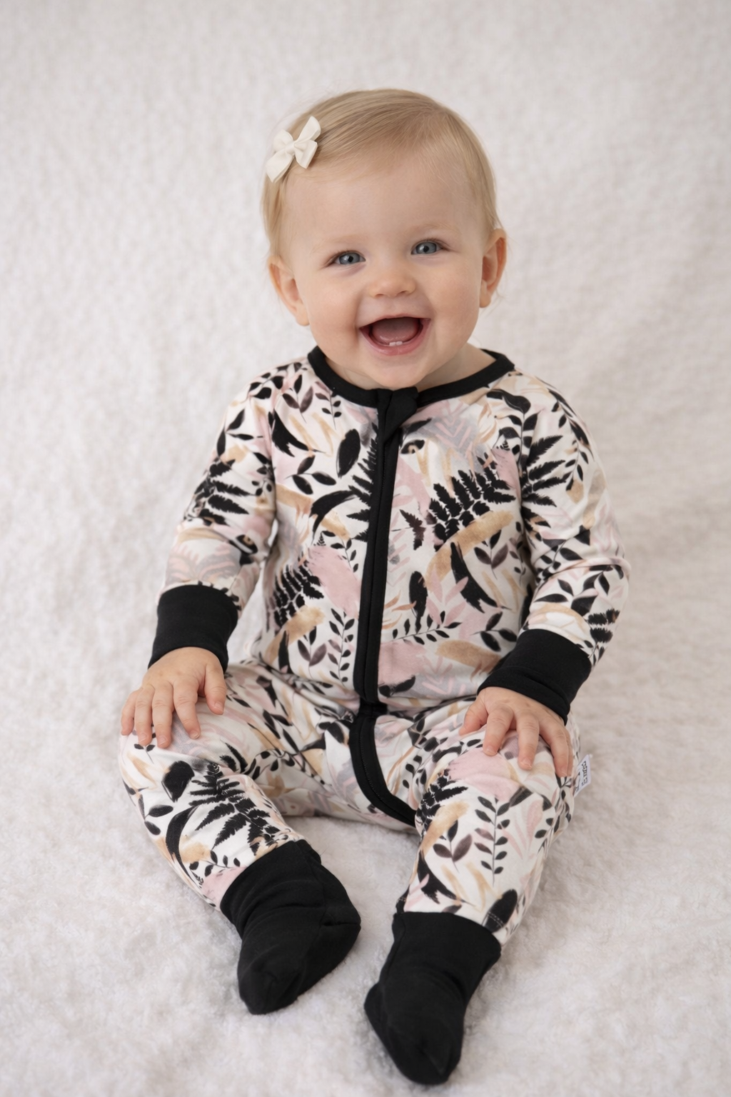 Bamboo Zipper Pajama