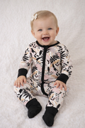 Bamboo Zipper Pajama